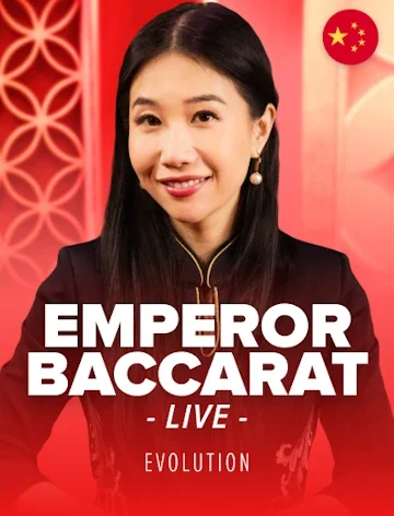 Emperor Baccarat live at Vox Casino